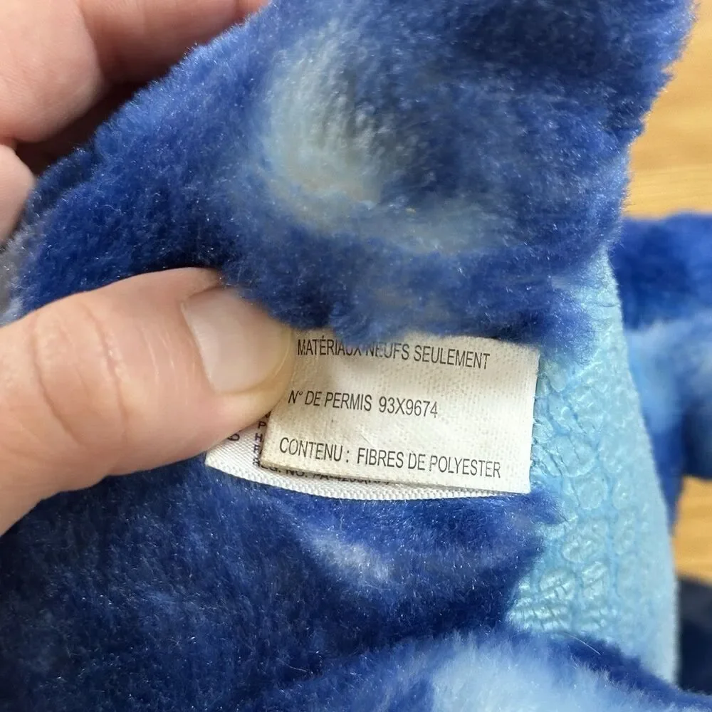 Aurora Blue Dinosaur Plush 14”‎ Stuffed Brontosaurus Sauropod Soft Toy